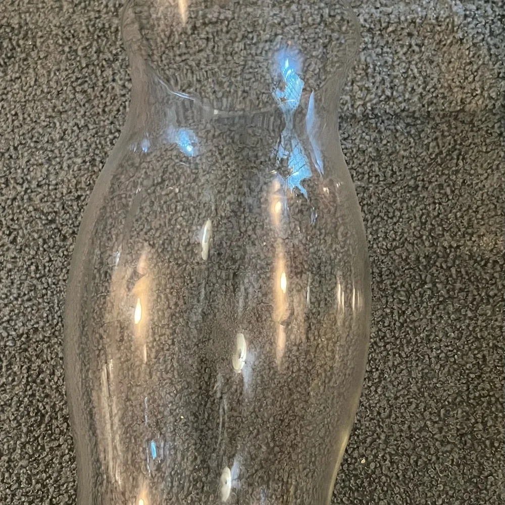 Extra large Hurricane Lamp Insert H 11” Top 4.5” Bottom 4.5”